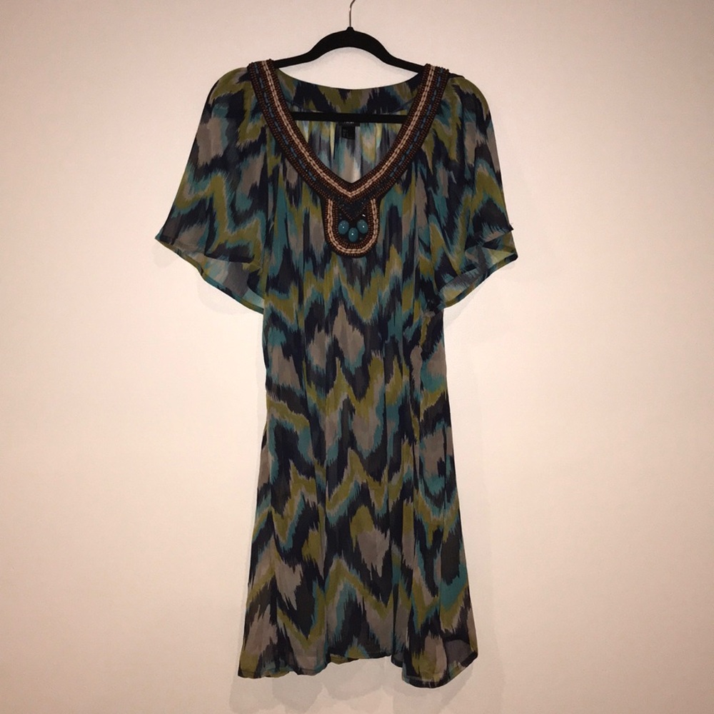 NWOT H&M Beach coverup w/ beaded neckline
